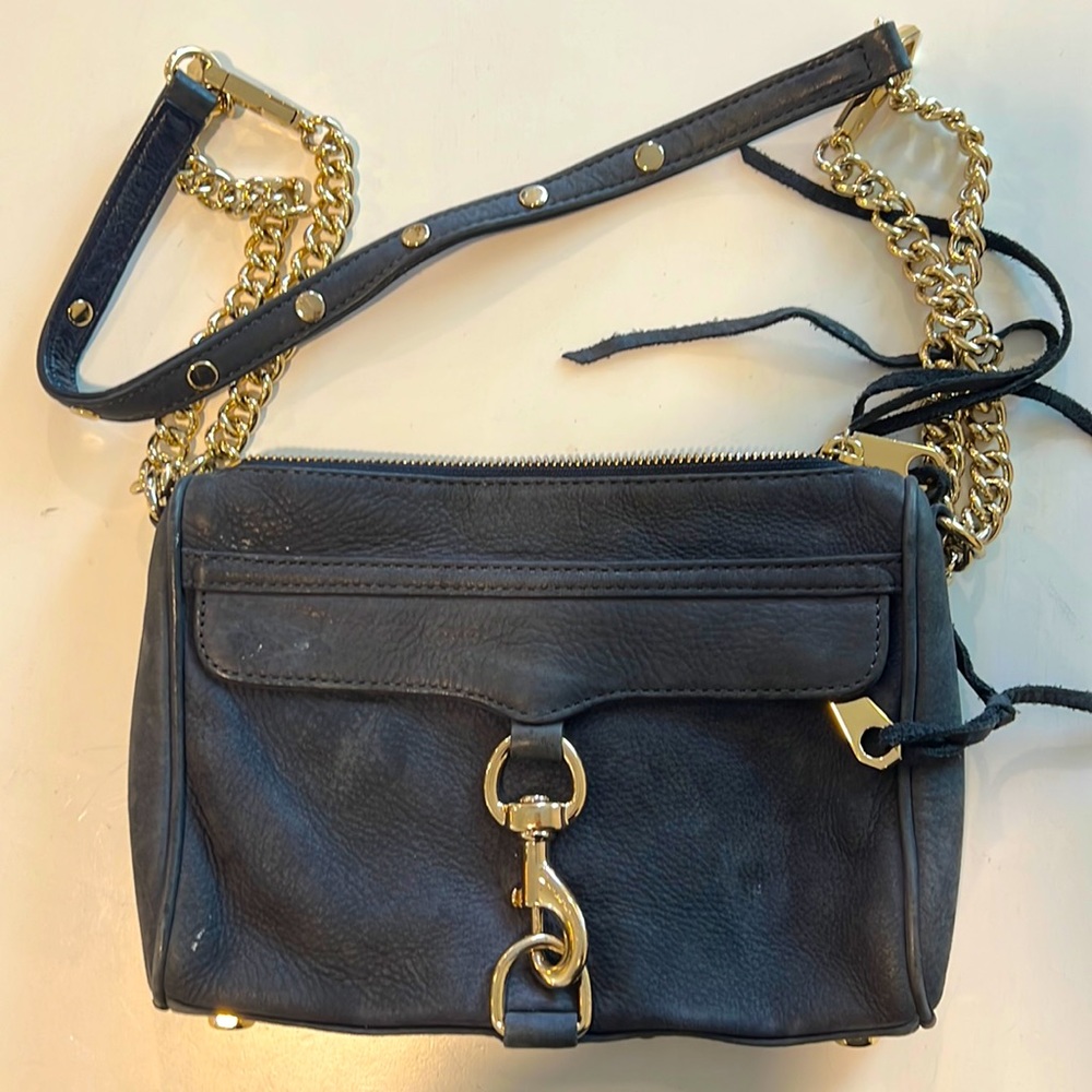 Rebecca Minkoff mini M.A.C. Bag in Navy